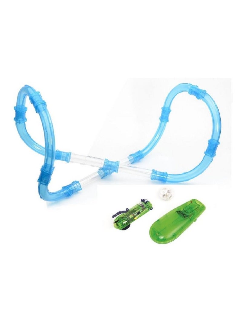 HONGYE - Crazy Speed Pipes Loop RC Car Track Racing In The Tubes Set Of 20 Pcs For Kids of 5 Years And Above - Image 1