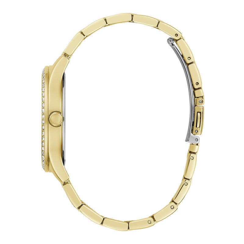 GUESS Women's Quartz Watch GW0605L2 Gold-Tone 38mm - Image 2