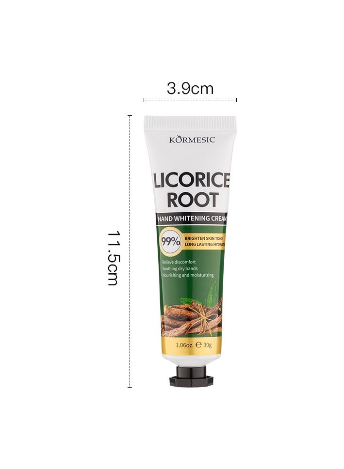 Kormesic Licorice Root Hand Cream 30g x2 | Gentle & Moisturizing Hand Care - Image 1