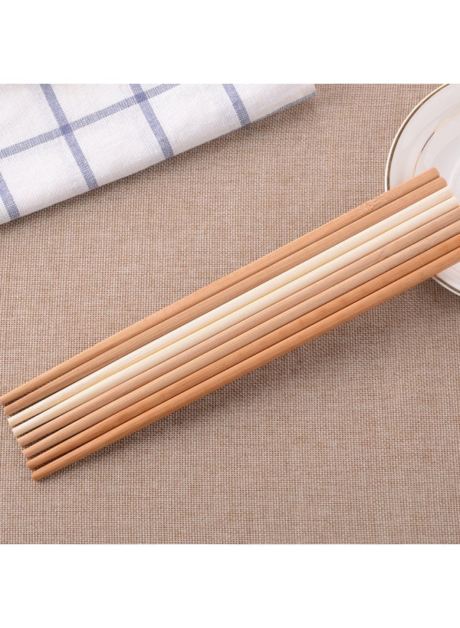 A Variety Of Specifications Take-out Fast Food Chopsticks Bulk Bamboo Chopsticks For Meal Package Four Sets Of Bamboo Chopsticks-Color:Carbonized Belt Section 24*6.0  - Image 1