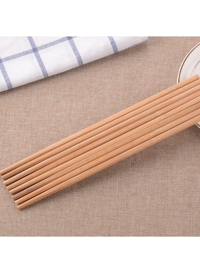 A Variety Of Specifications Take-out Fast Food Chopsticks Bulk Bamboo Chopsticks For Meal Package Four Sets Of Bamboo Chopsticks-Color:Carbonized Belt Section 24*6.0  - Image 2