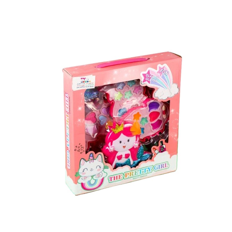 علبة مكياج علي شكل حورية بحر - 2601D - Image 1