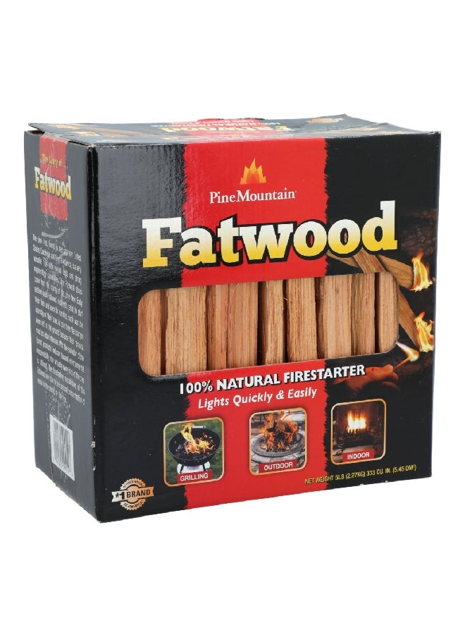 Pine Portable Firestarter Fatwood Natural Brown 2.27 kg  - Image 3