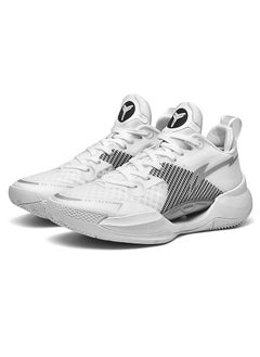 KUYING Men's low top wear-resistant and breathable sports basketball shoes 