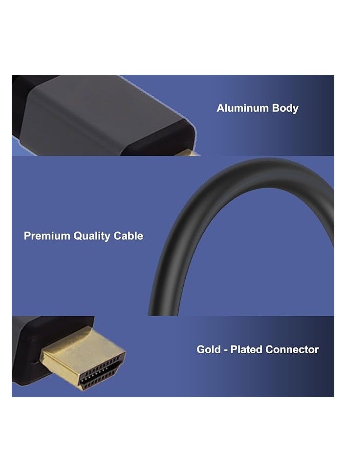 Mowsil 4K HDMI Cable 2.0 1.8 Mtr, 4K@60Hz HDMI 2.0 18Gbps High-Speed HDMI to HDMI Video Ultra HD Compatible - Image 2