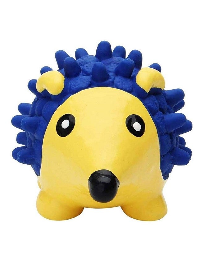 لعبة مضغ على شكل قنفذ ناطح ومتحرك من اللاتكس الناعم غير السام، لعبة تدريب تفاعلية للجلب واللعب، تصدر صوت صرير وتطفو للجراء والكلاب (صغيرة). - Image 1