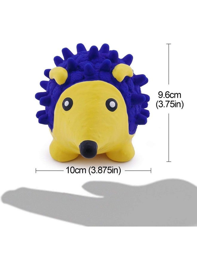 لعبة مضغ على شكل قنفذ ناطح ومتحرك من اللاتكس الناعم غير السام، لعبة تدريب تفاعلية للجلب واللعب، تصدر صوت صرير وتطفو للجراء والكلاب (صغيرة). - Image 3