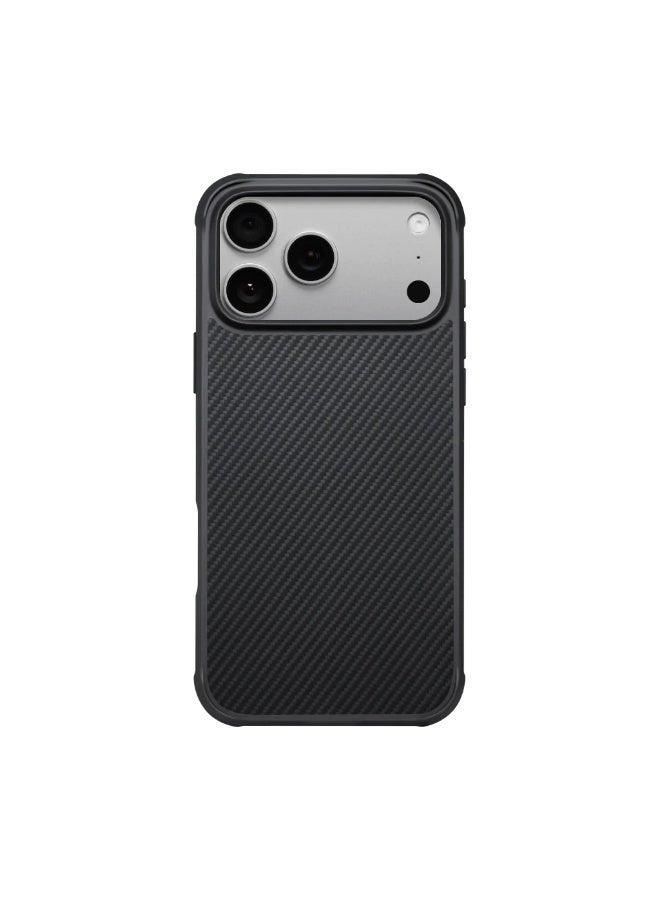 PITAKA iPhone 17 Pro Aramid ProGuard Case 600D Black/Grey (Twill)