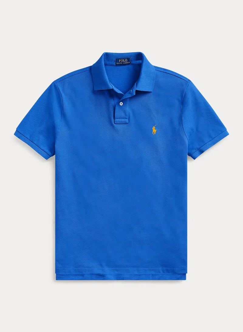 POLO RALPH LAUREN Custom Slim Fit Mesh Polo Shirt