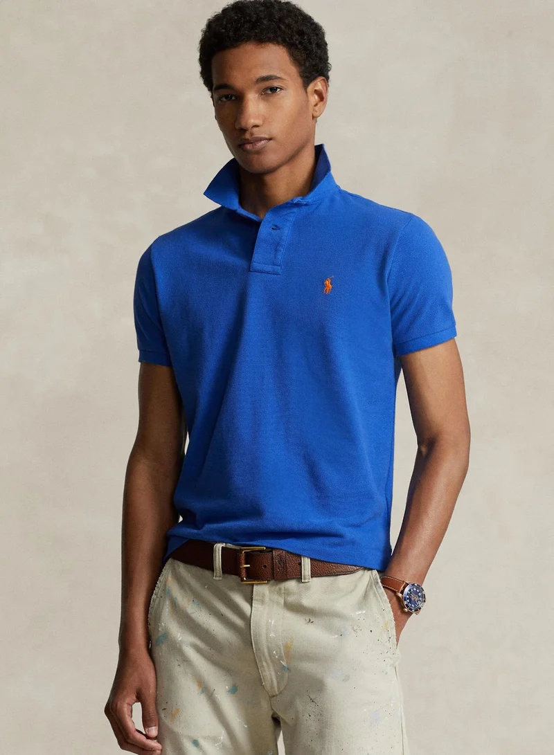 POLO RALPH LAUREN Custom Slim Fit Mesh Polo Shirt