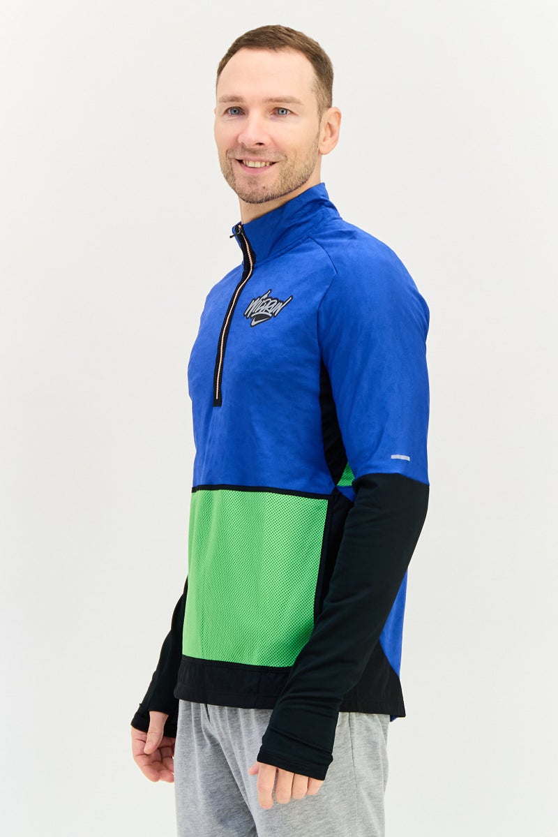 Nike Men Standard Fit Long Sleeve Training Jacket, Multicolor - Image 3