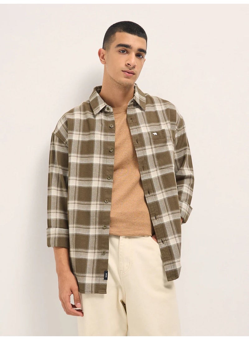 THE BEAR HOUSE Men’s Trendy Shacket for All Seasons | Casual Overshirt Jacket for Men | Versatile Outerwear Layer for Office, Streetwear & Travel | Modern Smart Look for Everyday Outfits - Image 1