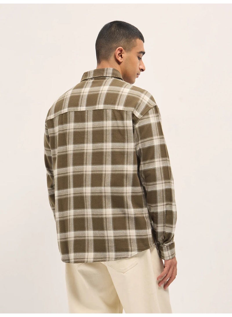 THE BEAR HOUSE Men’s Trendy Shacket for All Seasons | Casual Overshirt Jacket for Men | Versatile Outerwear Layer for Office, Streetwear & Travel | Modern Smart Look for Everyday Outfits - Image 5