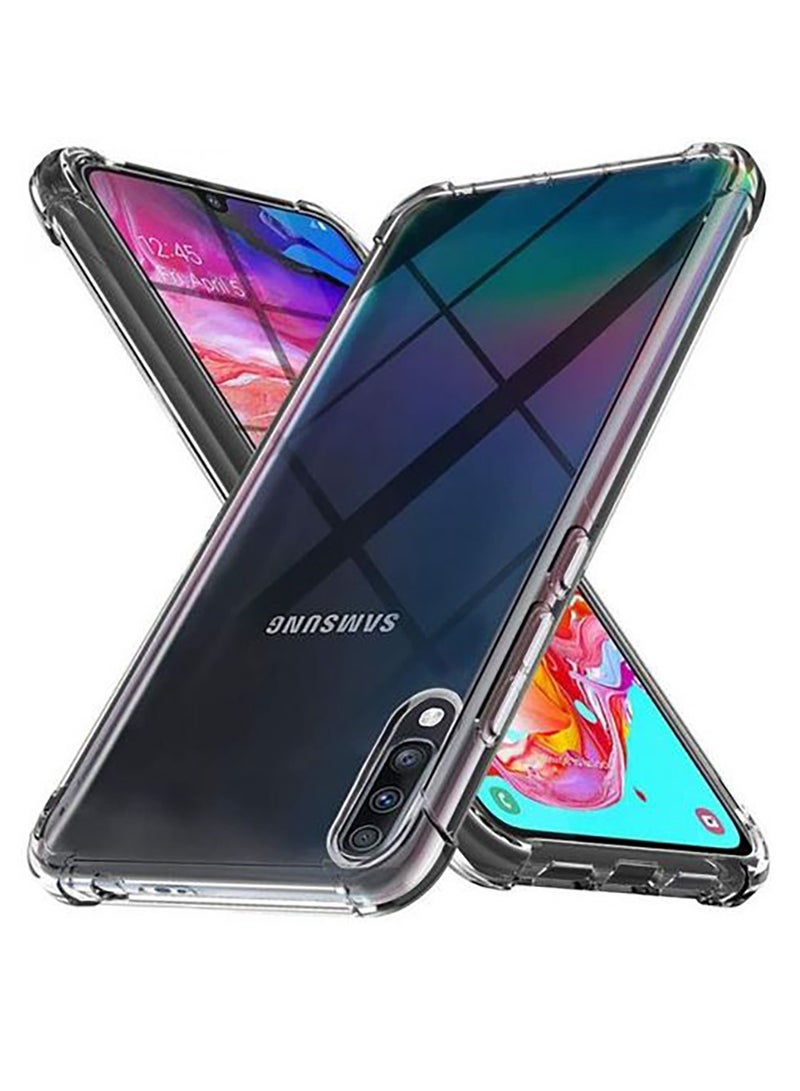 Anti-shock Transparent Case For Samsung A50 - Image 2