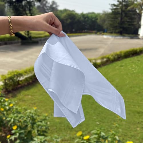 HEELIUM Bamboo Handkerchief for Men & Women | Ultra Soft & Absorbent | Multipurpose Premium Rumal | Large Size 43 x 45 CM - Image 5