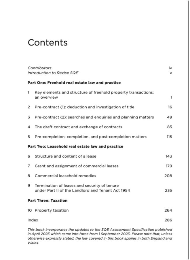 null - Revise SQE Property Practice: SQE1 Revision Guide 2nd ed - Image 1