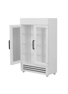 Dilwe Dollhouse Refrigeratorsimulation Miniature Wood Fridgeportable Fridge Refrigerator Decoration Accessories For 1:12 Dollhouse (White)  - Image 1