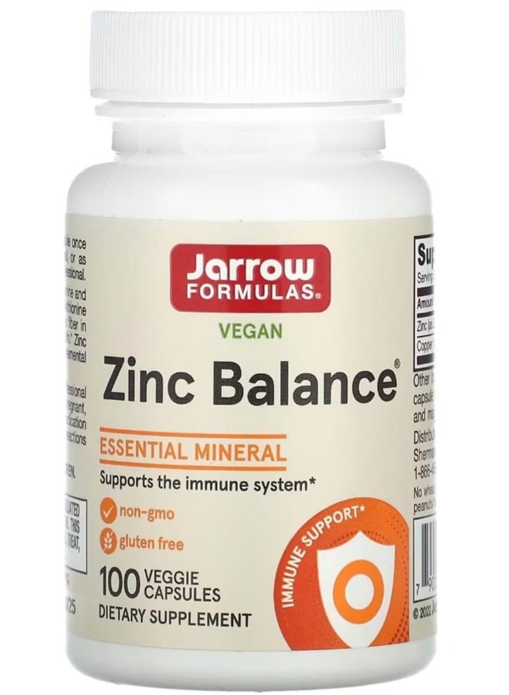 جارو فورملاز توازن الزنك النباتي  100 كبسولة نباتية