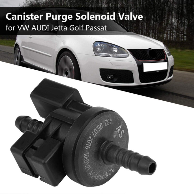Yctze Yctze 06E906517A Fuel Vapor Canister Purge Solenoid Vent Valve for A4 2005-2008 A6/S6 2005-2011A8/S8 2004-2011 EOS Rabbit - Image 2
