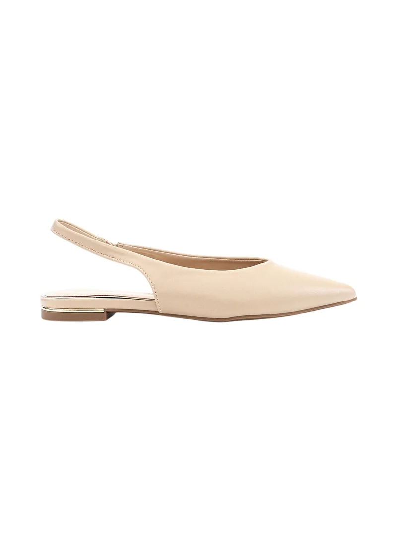 Bata Solid Slip-On Pointed Toe Sandals
