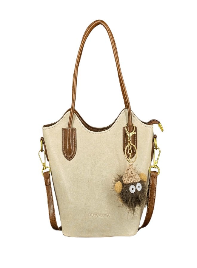 SANTORINI Women’s Bucket Sling Bag | Bucket handbag for women for Casual outings (OFF-White) - Image 1