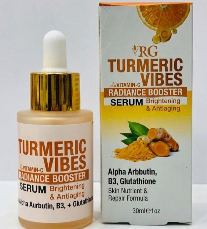 سيروم معزز إشراقة البشرة برائحة الكركم 30 مل