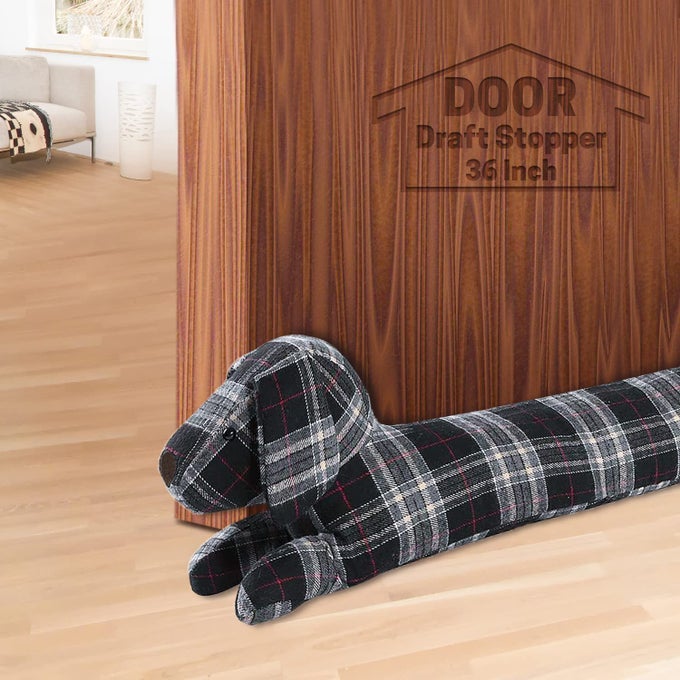 36 INCH UNDER DOOR STOPPER DECORATIVE DOOR NOISE BLOCKER WEIGHTED 32 POUNDS ANIMAL AIR DRAFT STOPPER SOUNDPROOF ENERGY SAVER FOR DOOR WINDOW