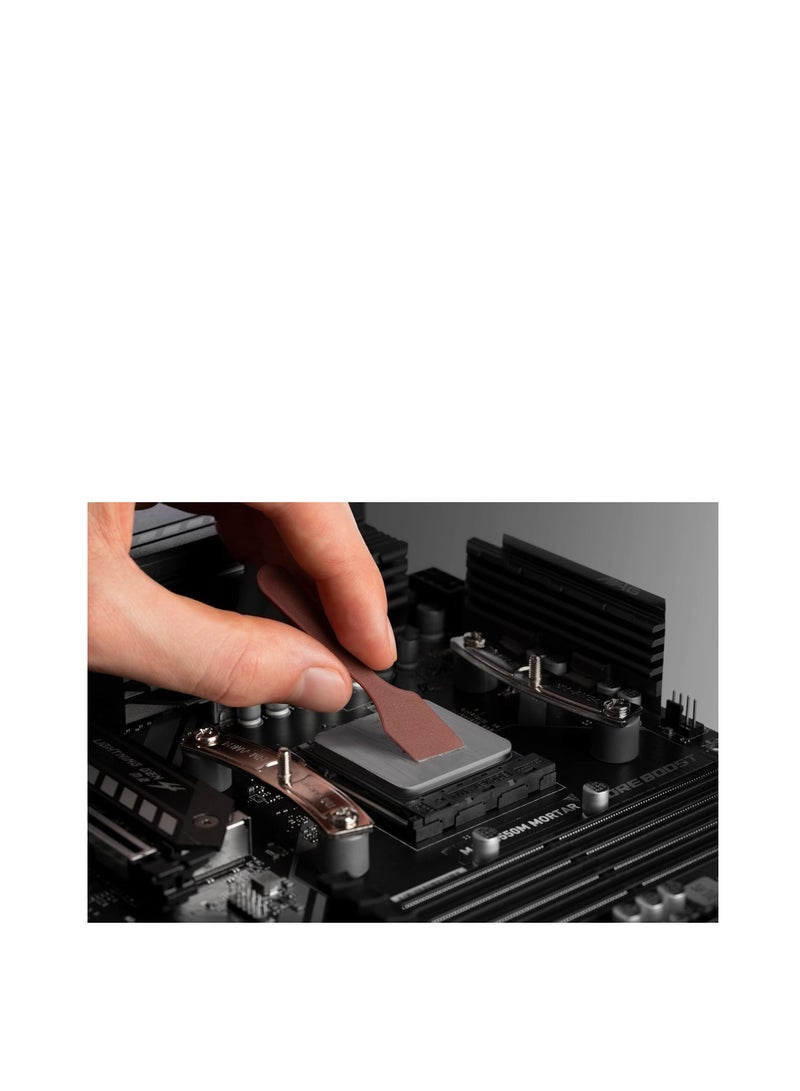 Noctua NT-H1 3.5g SW Edition, Thermal Paste for CPU, Computer Paste with Spatula and Cleaning Wipes, 13cm x 3cm x 15.7cm, Compatible with Desktop, Laptop, Gaming Console, GPU - Image 5
