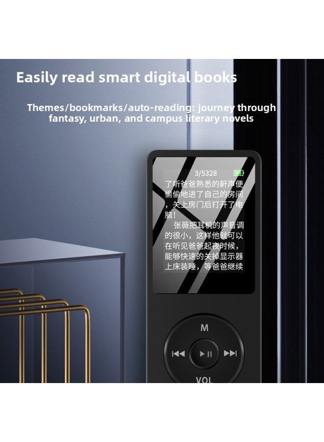 مشغل MP3 - مشغل MP3 بتقنية بلوتوث للطلاب - أخضر (نسخة روسية) منفذ micro USB، يدعم بطاقة ذاكرة 32 جيجابايت، مزود بتقنية بلوتوث + ملحقات كاملة - مشغل موسيقى محمول، قاموس لتعليم اللغة الإنجليزية، جهاز ووكمان، دراسة لاسلكية، يدعم ملفات MP4، استماع للامتحانات - Image 3