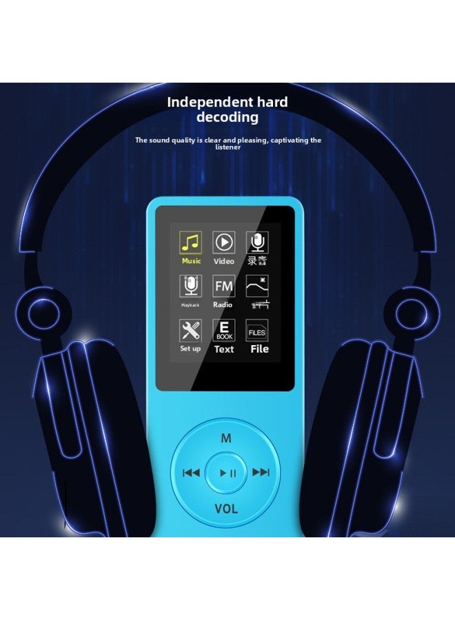 مشغل MP3 - مشغل MP3 بتقنية بلوتوث للطلاب - أخضر (نسخة روسية) منفذ micro USB، يدعم بطاقة ذاكرة 32 جيجابايت، مزود بتقنية بلوتوث + ملحقات كاملة - مشغل موسيقى محمول، قاموس لتعليم اللغة الإنجليزية، جهاز ووكمان، دراسة لاسلكية، يدعم ملفات MP4، استماع للامتحانات - Image 4