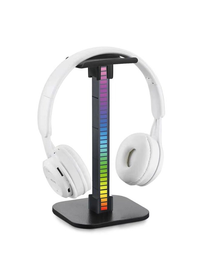 Sharpdo Luminous Game Headphone Stand Headphone Display Stand Detachable with USB Interface - Image 1