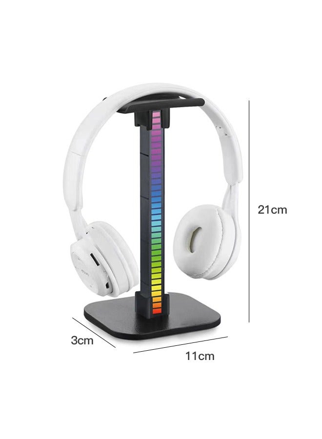 Sharpdo Luminous Game Headphone Stand Headphone Display Stand Detachable with USB Interface - Image 5