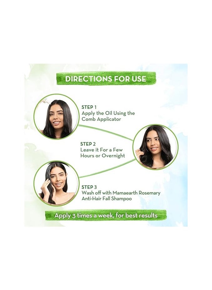 Mamaearth Mamaearth ROSEMARY HAIR GROWTH OIL 150ML  - Image 4