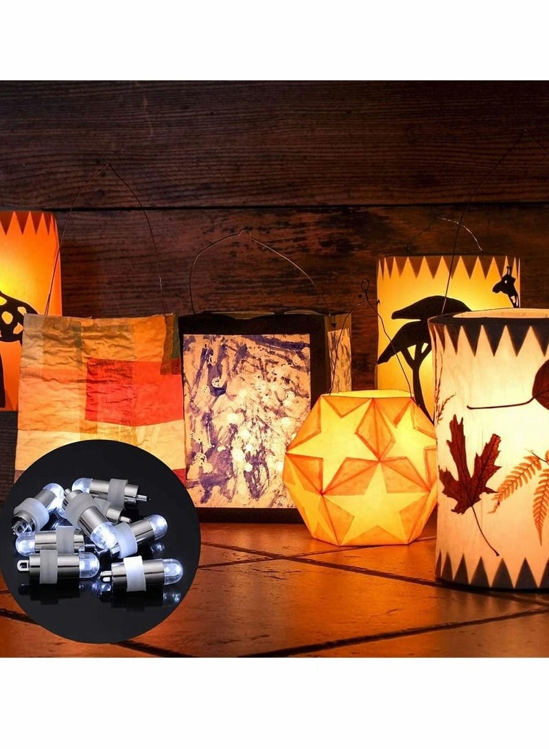 SYOSI 40 Pcs White LED Balloon Lights, Long Standby Time Waterproof Mini Light for Paper Lantern Balloon Indoor Outdoor Party Event Fun Birthday Party Wedding Decorations - Image 4