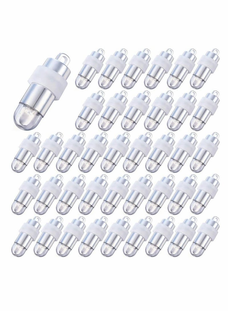SYOSI 40 Pcs White LED Balloon Lights, Long Standby Time Waterproof Mini Light for Paper Lantern Balloon Indoor Outdoor Party Event Fun Birthday Party Wedding Decorations - Image 1