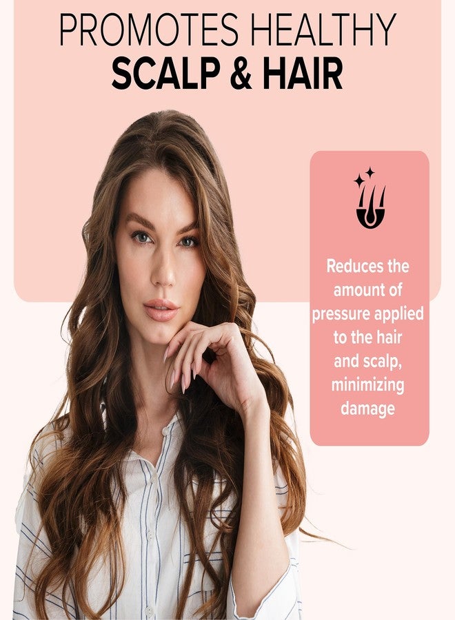 Bardeau Essentials Pink Carbon Wide Tooth Detangling Comb (7 inch) for Curly and Straight Hair - Professional for Men & Women - Big Tooth for Wet Hair and Curls - Large Barber Styling Comb - Image 4