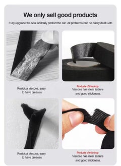 Generic Wire Harness Cloth Tape, Electrical Tape Noise Reduction Heat Resistant Insulation Protection Suitable for Cars, SUVs, Wiresc(13/16/34 Volume)  - Image 2