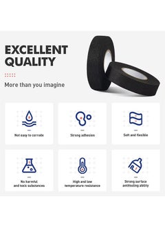 Generic Wire Harness Cloth Tape, Electrical Tape Noise Reduction Heat Resistant Insulation Protection Suitable for Cars, SUVs, Wiresc(13/16/34 Volume)  - Image 4