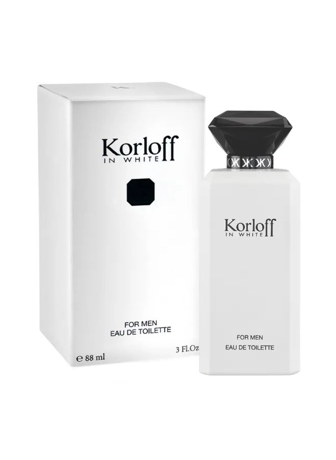 KORLOFF In White EDT 88 ML  - Image 1