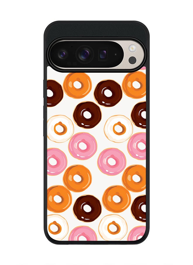 Stylizedd For Google Pixel 9 Pro XL Case,Slim fit Camera Protection, Shockproof Thin Phone cover - Donut Drops  - Image 1