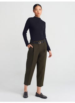 71533 Belted Carrot Fit Trousers-Khaki - pzsku/Z855E5EBC3AB246E0C50DZ/45/_/1740048606/ce817f83-dfcd-4602-b88d-941d237ef032