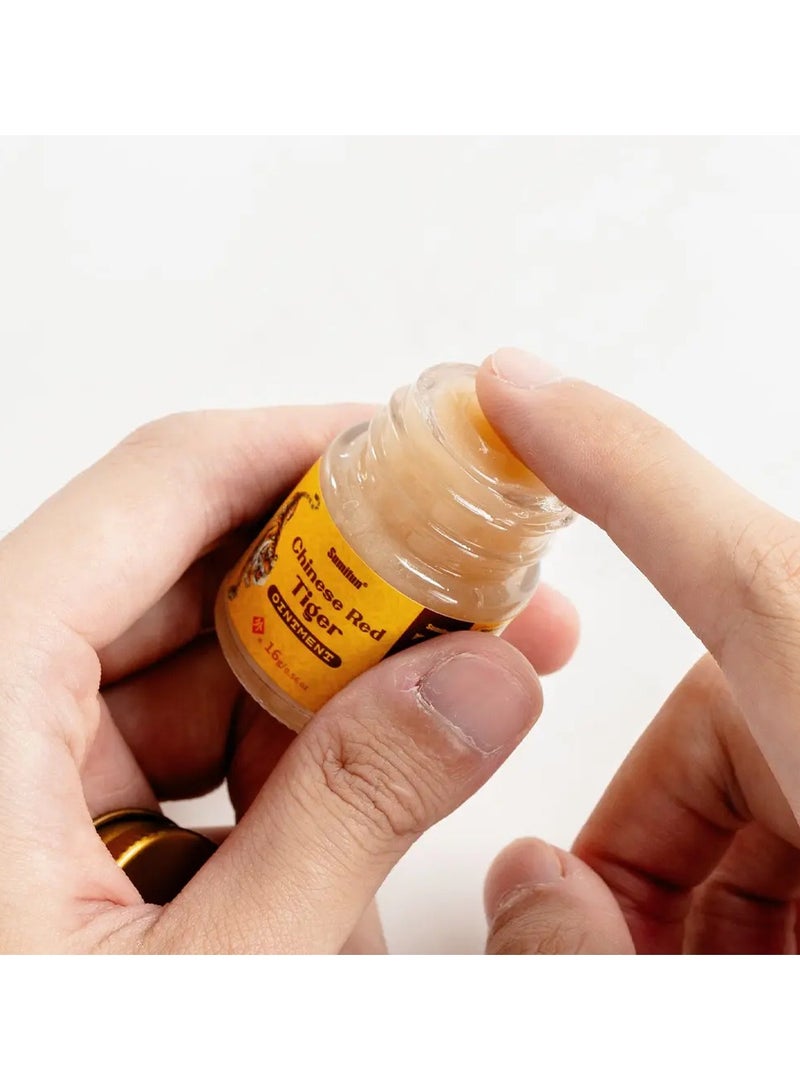 Sumifun 3Pcs Set Lumbar Back Pain Ointment Muscle Analgesic Cream Tiger Balm - Image 2