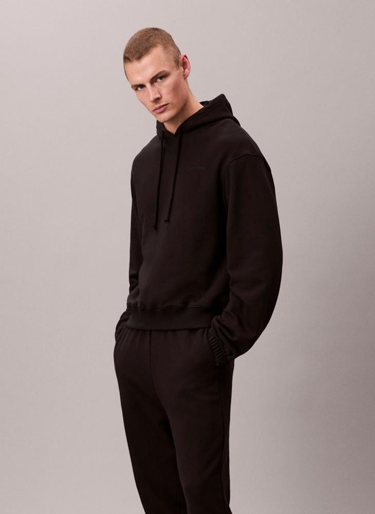 CALVIN KLEIN Cotton Terry Blend Lounge Joggers - Image 3