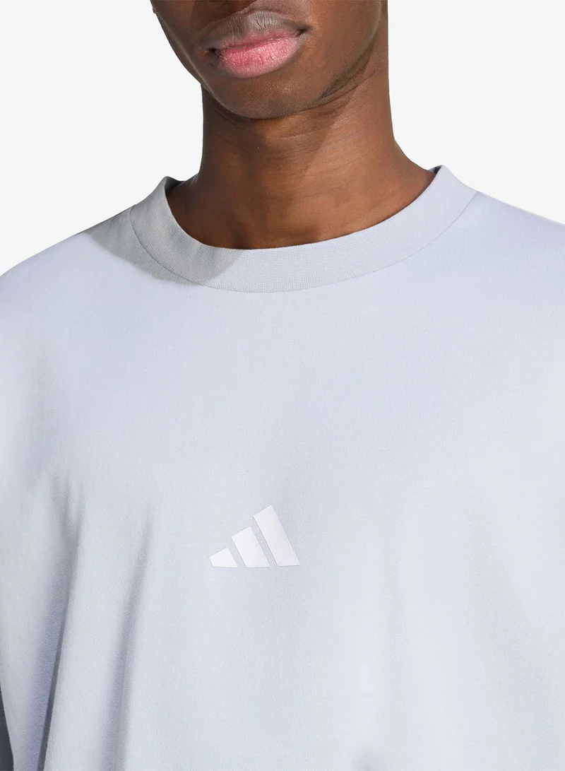 Adidas HALSIL Future Icons Small Logo T-Shirt for Men | Best Price UAE