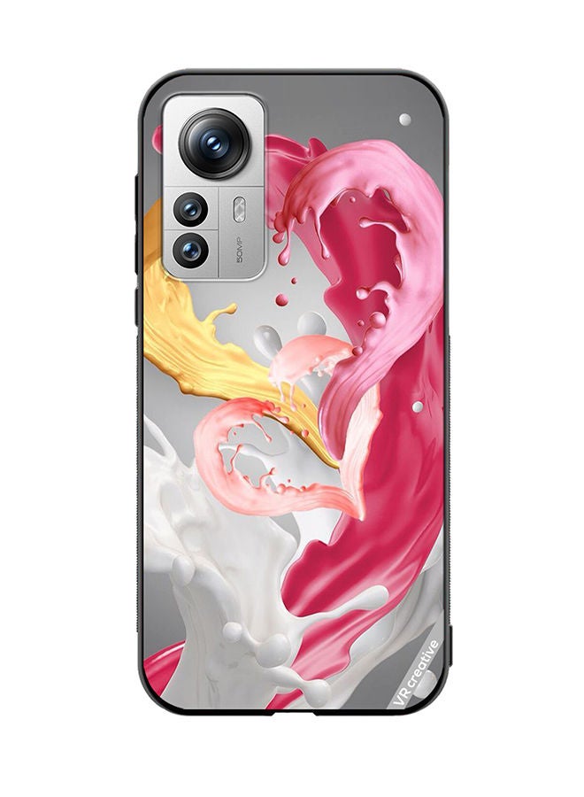 VR CREATIVE Protective Case Cover For Xiaomi 12 Pro Couple Design Multicolour - Image 1