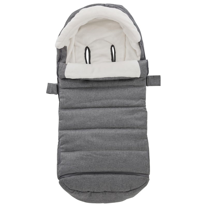 TRENDHUB Bunting Bag for UPPAbaby Vista, V2, V3, Cruz, V2, V3 RumbleSeat, V2, V3 Ridge, Minu Strollers, Warm and Ultra-Plush Waterproof Stroller Footmuff, Extendable Winter Stroller Cover, Sleeping Bag - Image 1