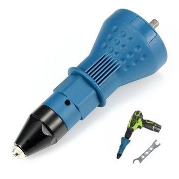 Electric Rivet Insert Nut Gun Cordless Riveting Drill Adaptor Tool