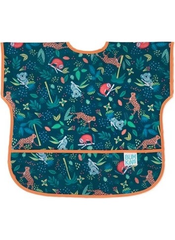 BUMKiNs - Short Sleeve Apron (Age 1-3) - Jungle - Image 1