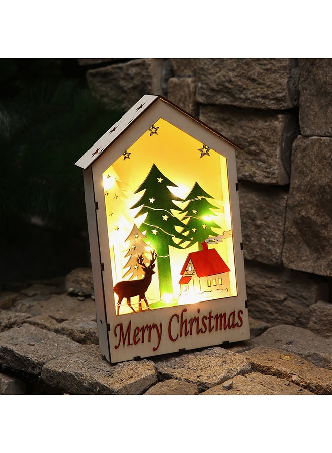 Loquat Hanging LED Light Cabins Chalet Pendant For Tree Wooden - Image 4