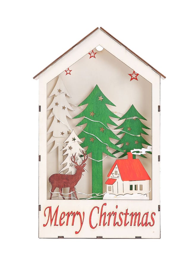 Loquat Hanging LED Light Cabins Chalet Pendant For Tree Wooden - Image 1